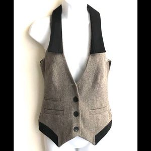 Super chic wool vest from Denmark, deluxe brand